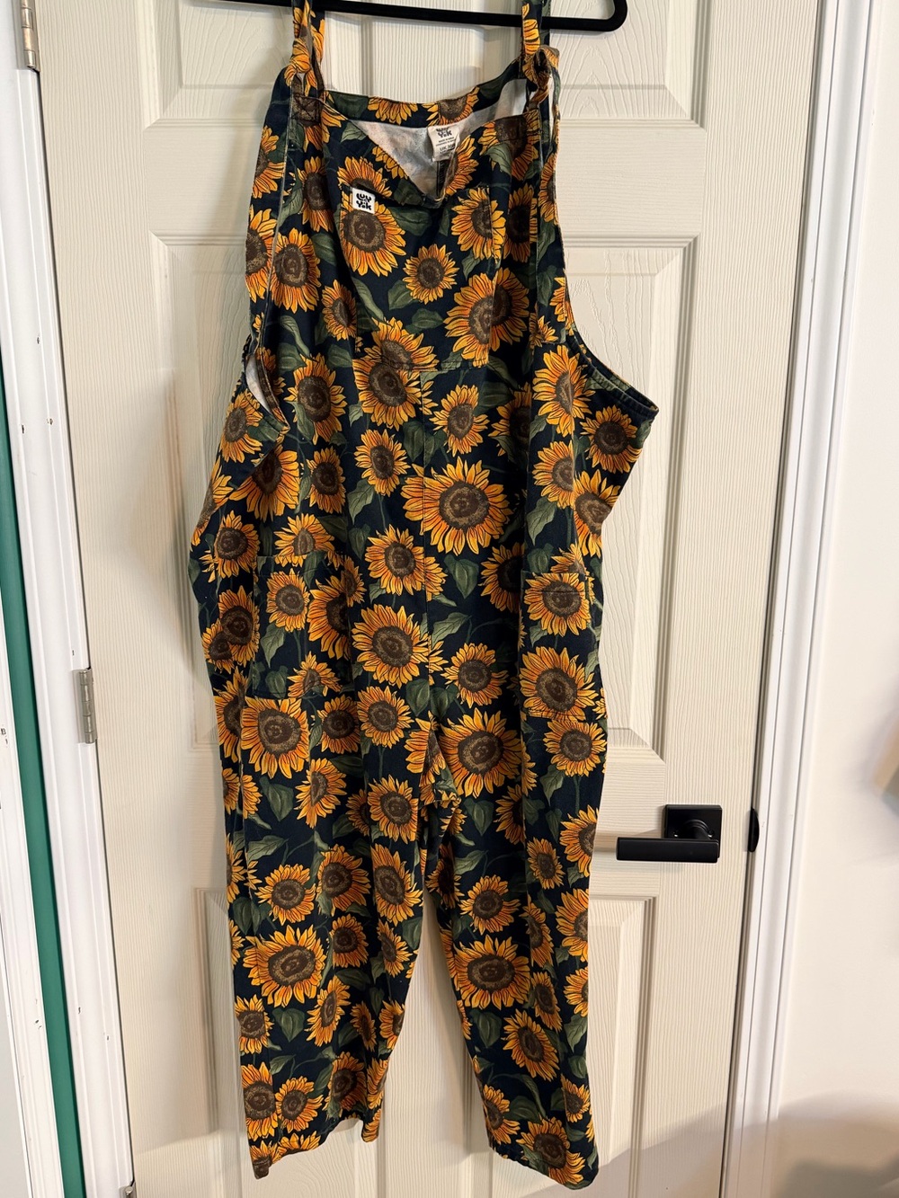 Lucy & Yak Sunflower Print Jumpsuit/Overalls